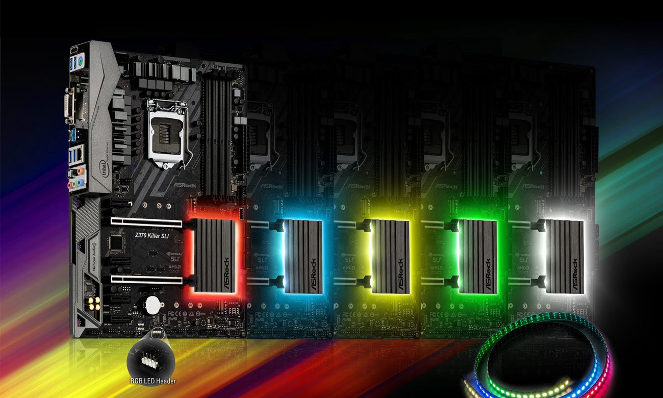 ASRock Z370 Killer SLI - Płyty główne Socket 1151 - Sklep ASRock Z370 Killer SLI - Płyty główne Socket 1151 - Sklep
